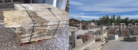 European Reclaimed Antique Stones and Cobblestones. European